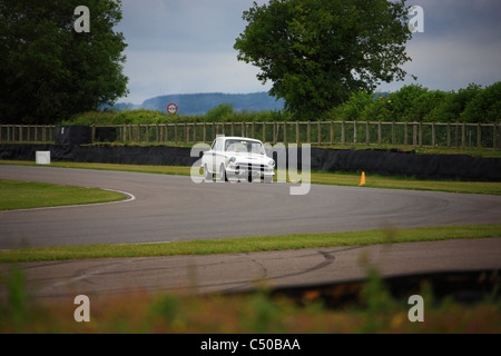 Goodwood Curcuit, lo storico motor racing via e aria campo vicino Goodwood House Chichester in West Sussex Foto Stock