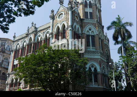 British architettura coloniale a Mumbai, India: l'Università di Mumbai. Foto Stock