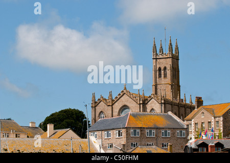 St Marys chiesa in Penzance Foto Stock