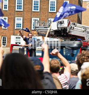 BRIGHTON, Regno Unito 30/06/11. I lavoratori del settore pubblico e di elementi di raccordo di dimostrare in Brighton oggi (30/06/2011) Foto Stock