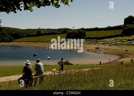 Lago Wimbleball, Exmoor, Somerset, Inghilterra, Regno Unito Foto Stock