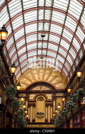 Central Arcade, Newcastle-upon-Tyne Foto Stock