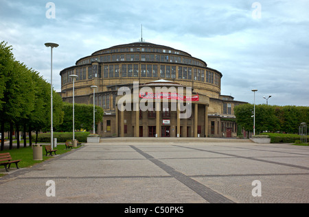 La Sala del Centenario, un sito Patrimonio Mondiale dell'UNESCO, Wroclaw, Polonia Foto Stock