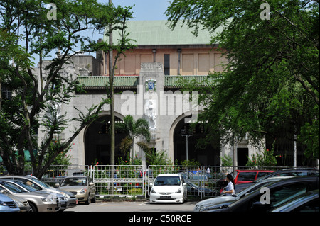 Stazione ferroviaria (Keretapi Tanah Melayu) a Tanjung Pagar, Singapore Foto Stock