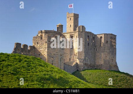 Il castello di Leeds, Inghilterra, Europa Foto Stock