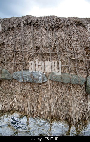 Oriente Casa Croft, Papil, Burra Storia Gruppo Cottage, West Burra, Isole Shetland. SCO 7426 Foto Stock