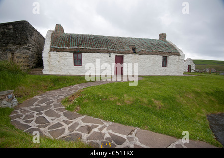 Museo Duncansclett West Burra, Isole Shetland. La Scozia. SCO 7428 Foto Stock