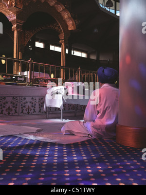 Indiano e comunità sikh di West London, Southall, UK. Foto Stock