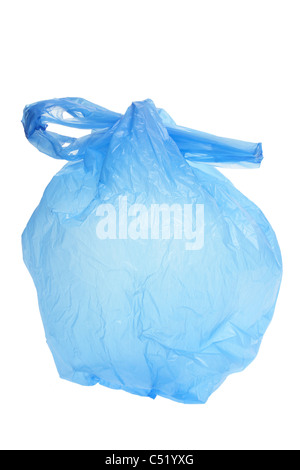 Plastica borsa shopping Foto Stock