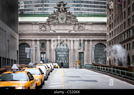 La Grand Central Station, New York City, il traffico Foto Stock