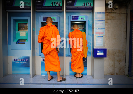 Una scena a Bangkok, in Thailandia Foto Stock