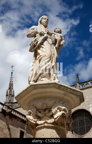 Spagna La Cattedrale di Burgos Foto Stock