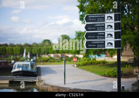 Bancroft Basin Stratford Upon Avon Warwickshire, Regno Unito Foto Stock