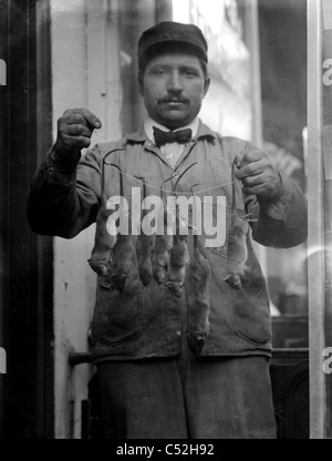 Rat catcher in America Foto Stock