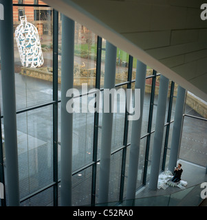 Il nuovo Istituto Middlesborugh d Arte Moderna di Middlesborough centro citta'. Foto Stock