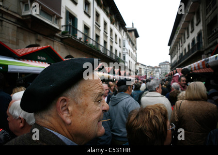 Festival Gernika, regione basca in Spagna. Foto Stock