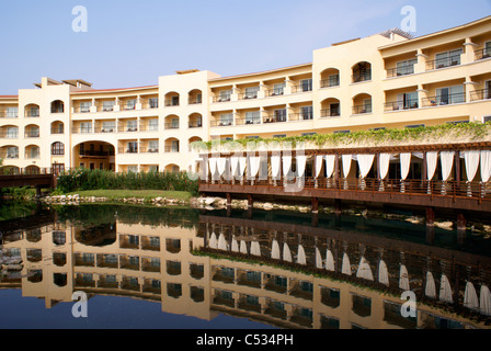 Hacienda Tres Rios all-inclusive resort sulla Riviera Maya, Quintana Roo, Messico Foto Stock