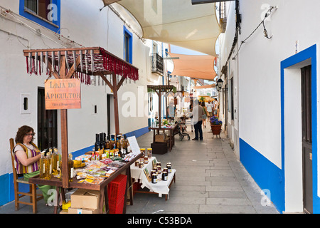 Tappeti di Arraiolos Fair, arraiolos, Alentejo, Portogallo, Europa Foto Stock