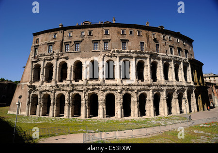 Italia, Roma, Teatro Marcellus Foto Stock