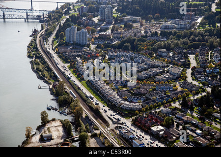 Antenna di Vancouver - New Westminster, British Columbia, Canada Foto Stock