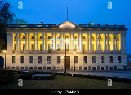 Biblioteka Raczynskich nella luce della sera, Poznan, Polonia Foto Stock