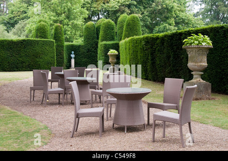 Belvoir Castle e giardini, vicino Grantham nel LEICESTERSHIRE REGNO UNITO Inghilterra Foto Stock