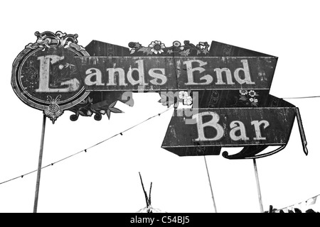 Lands End Bar, dietro le quinte Park Stage, Glastonbury festival 2011 Foto Stock