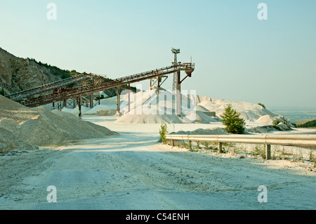 Cava di pietra Foto Stock