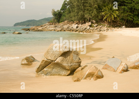 La calma del mare a Phuket Beach, Thailandia Foto Stock