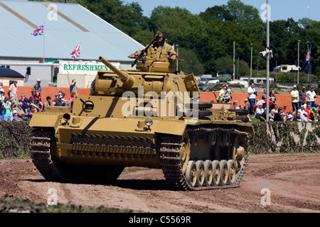 Tankfest 2011 Bovington Dorset UK Panzer III Foto Stock