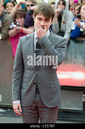 Daniel Radcliffe Harry Potter ed il Deathly Hallows Parte 2 Foto Stock