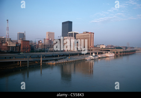 Stati Uniti d'America, Kentucky, Louisville cityscape Foto Stock