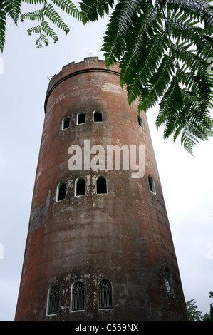 Yokahu torre di osservazione a El Yunque National foresta pluviale in luquillo montagne di Porto Rico Foto Stock