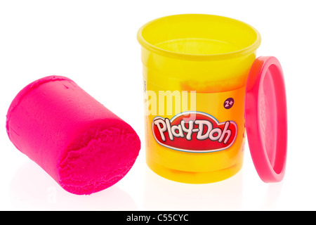 Vasca aperta di kiddies 2+ Play-doh Foto Stock