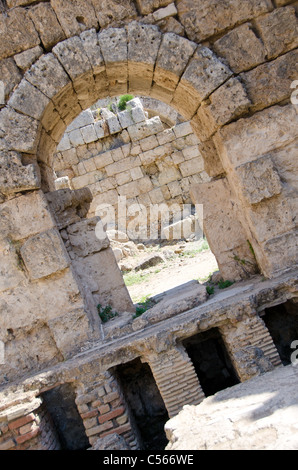 Antica città di Perge vicino a Antalya Turchia Foto Stock