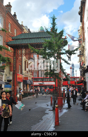 Londra China town Foto Stock