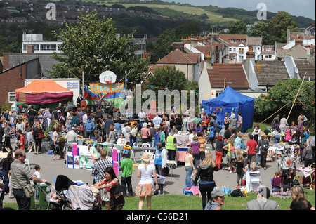 La Comunità Patchfest evento festival a Brighton Regno Unito Foto Stock