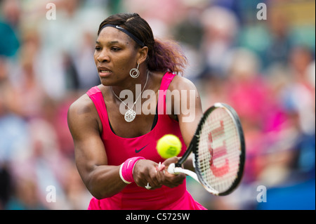 Aegon torneo internazionale di tennis, Eastbourne 2011, East Sussex. Serena Williams DI STATI UNITI D'AMERICA. Foto Stock