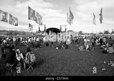 Altro stadio arena presso il festival di Glastonbury 2011. Foto Stock