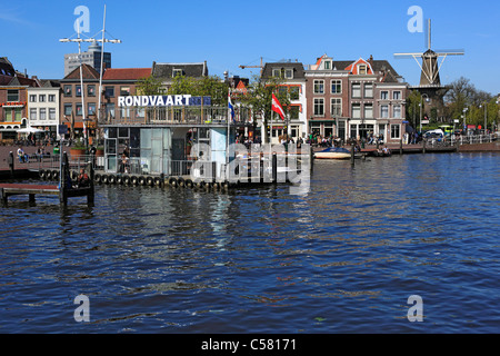 Paesi Bassi, Olanda, Europa, Europeo, Europa occidentale, città, architettura, edilizia, Leyden, olandese Foto Stock