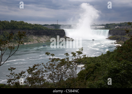 Cascate del Niagara ontario canada Foto Stock