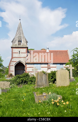 Downs crematorio, centro di cappella. Brighton, East Sussex, England, Regno Unito Foto Stock