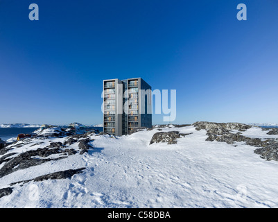 Jagtvej, Nuuk, Groenlandia Foto Stock