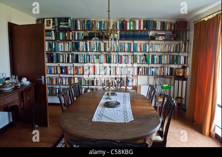 Interno di una vecchia casa in Westport Co. Mayo, Irlanda. Foto Stock