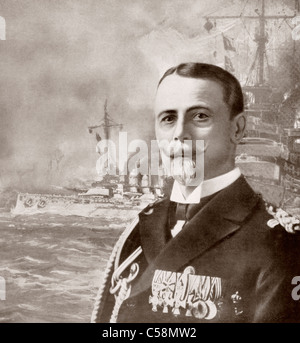 Gustav Heinrich Ernst Friedrich von Ingenohl, 1857 - 1933. Ammiraglio tedesco. Foto Stock