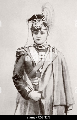 Alix di Hesse e dal Reno Dopo Alexandra Feodorovna Romanova, 1872 - 1918. Imperatrice consorte di Russia... Foto Stock