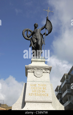 Folkestone Memoriale di guerra Foto Stock
