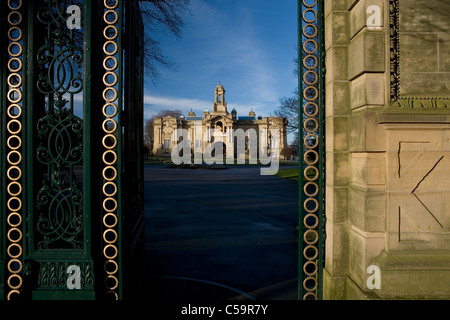 Il Lister Park Bradford e Cartwright Hall ha donato alla città di Braford da Samuele Lister Foto Stock