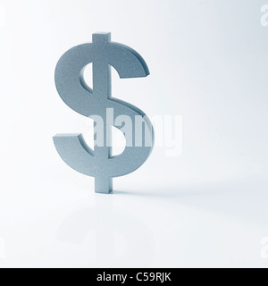 Close-up di Dollar Sign Foto Stock