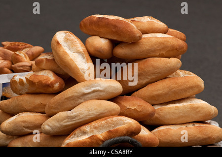 Baguette all'intersezione di Hang Chieu St e Hang Giay St, Hanoi Old Quarter, Vietnam Foto Stock